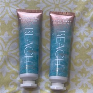 Bath & Body Works 2X Beach Shea Butter Hand Creams NIP